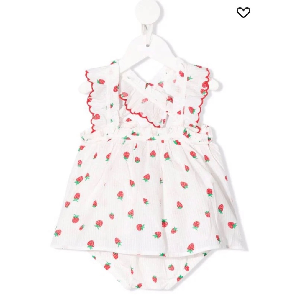 Stella McCartney baby girl strawberry set